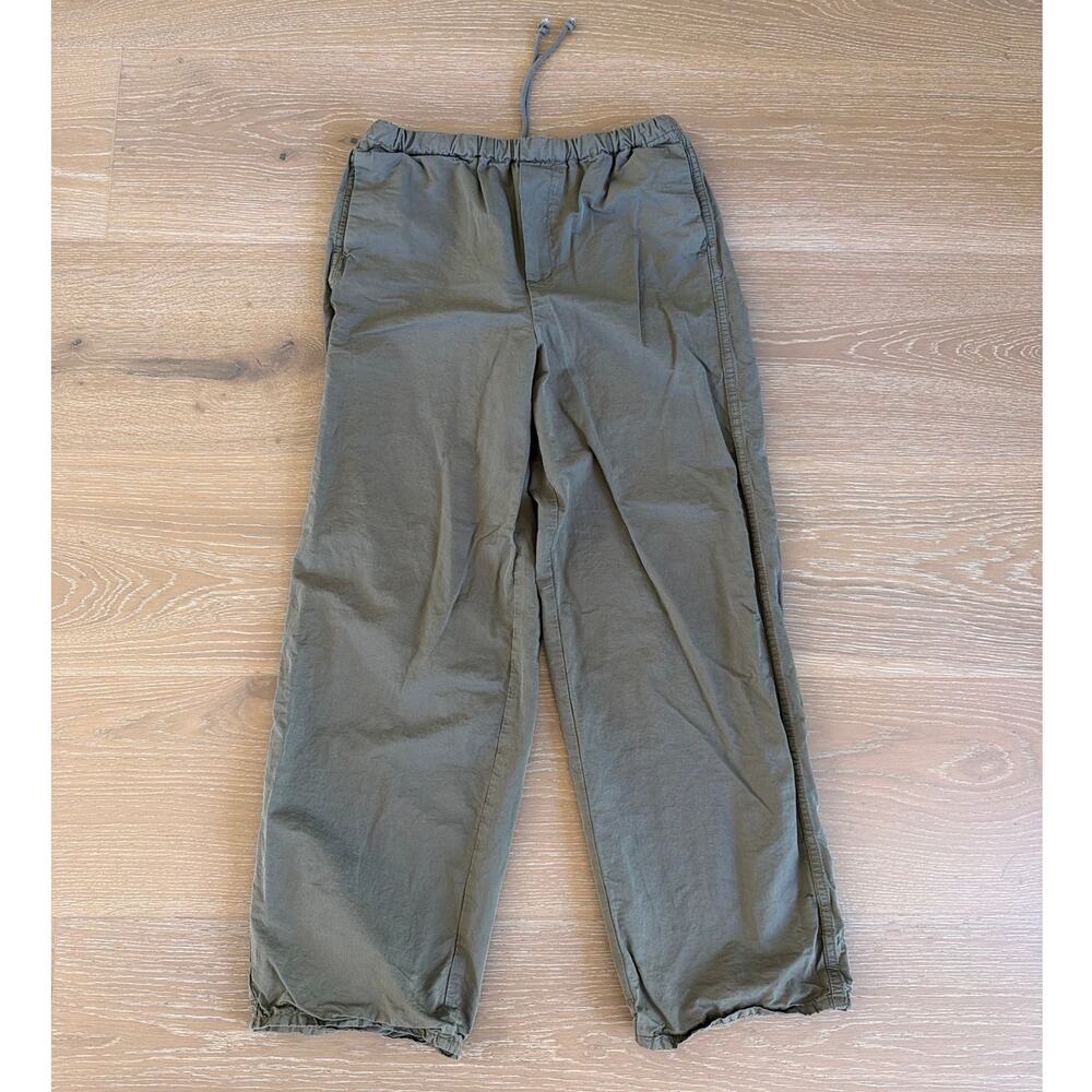 GRLFRND Pull On Pants Wide Leg Kacey Size S Green